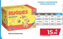 Toys Center Huggies unistar offerta