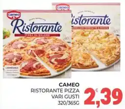 Eté Cameo Ristorante Pizza offerta