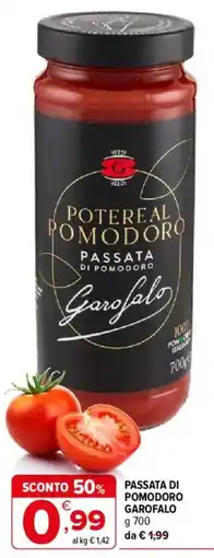 Iperal Passata di pomodoro Garofalo offerta