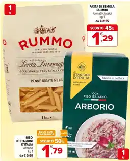 Iperal Pasta di semola Rummo offerta