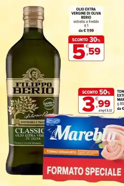 Iperal Olio extra vergine di oliva Berio offerta