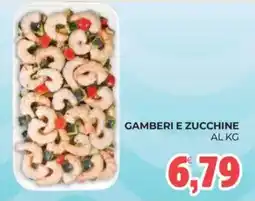Eté Gamberi e zucchine offerta