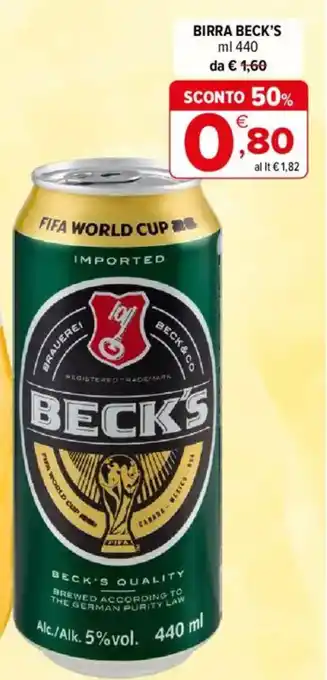 Birra Beck's