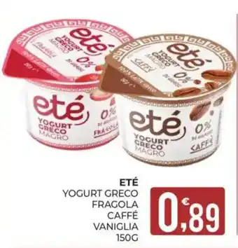 ETÉ YOGURT GRECO
