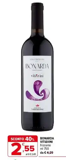 Iperal Bonarda Viti&Vini offerta