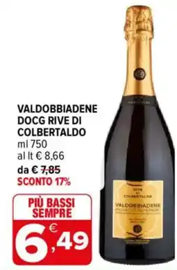 Iperal Valdobbiadene DOCG Rive di Colbertaldo offerta