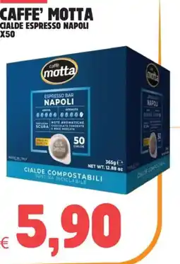 Eté Caffè' Motta Cialde Espresso Napoli offerta