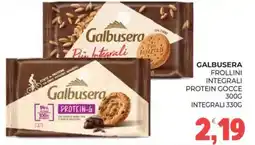 Eté Galbusera Frollini Integrali Protein Gocce offerta