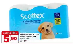 Iperal Carta Igienica Pulito Completo Scottex offerta