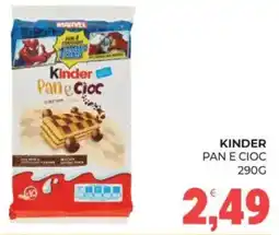 Eté Kinder Pan e Cioc offerta