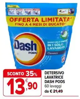 Iperal Detersivo lavatrice Dash Pods offerta