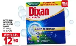 Iperal Detersivo lavatrice in polvere Dixan offerta