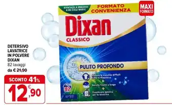 Detersivo lavatrice in polvere Dixan
