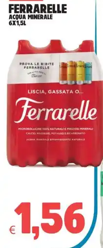 Eté Ferrarelle Acqua Minerale offerta