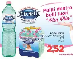 Eté Rocchetta Acqua Naturale offerta