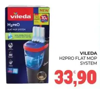 Eté VILEDA H2PRO FLAT MOP SYSTEM offerta