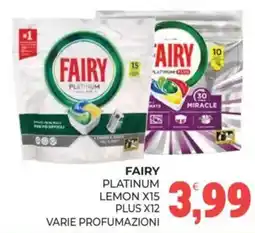 Eté FAIRY PLATINUM offerta