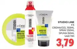 Eté L'ORÉAL PARIS STUDIO LINE INVISI FIX offerta