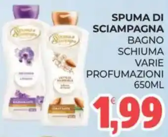 Eté Spuma di Sciampagna Bagno Schiuma offerta