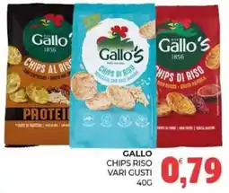 Eté Gallo Chips Riso offerta