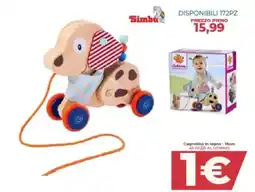 Toys Center Cagnolino in legno offerta