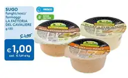 MD Discount Sugo funghi/noci/ formaggi la fattoria del cavaliere offerta
