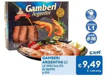 MD Discount Gamberi argentini L1 le specialità di beppe offerta