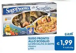 MD Discount Sugo pronto allo scoglio le specialita di beppe offerta