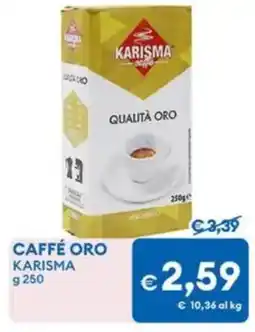 MD Discount Caffé oro karisma offerta