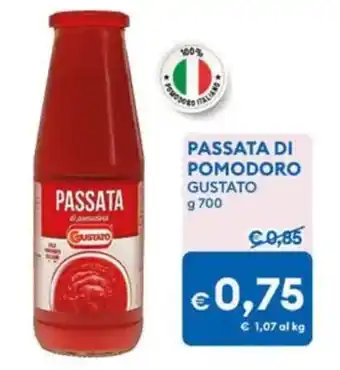 MD Discount Passata di pomodoro gustato offerta