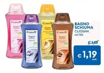 MD Discount Bagno schiuma cliosan offerta
