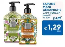 MD Discount Sapone mani ceramiche lady venezia offerta