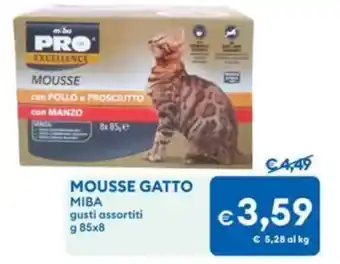 MD Discount Mousse gatto miba offerta