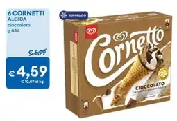 MD Discount 6 cornetti algida cioccolato offerta