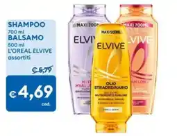 MD Discount Shampoo, balsamo l'oreal elvive offerta