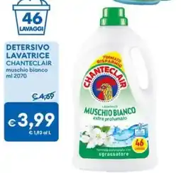 MD Discount Detersivo lavatrice chanteclair muschio bianco offerta