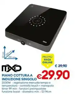 MD Discount Mxd piano cottura a induzione singolo offerta