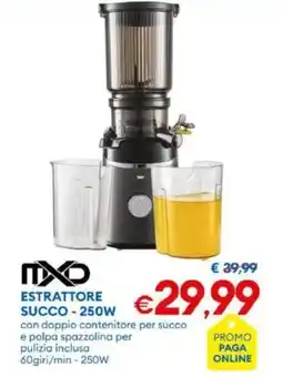 MD Discount Mxd estrattore succo - 250W offerta