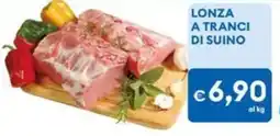 MD Discount Lonza a tranci di suino offerta