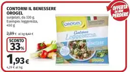 Coop Contorni Il Benessere Orogel offerta