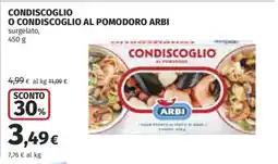 Coop CONDISCOGLIO O CONDISCOGLIO AL POMODORO ARBI offerta