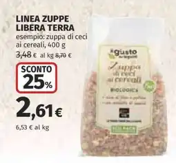 Coop LINEA ZUPPE LIBERA TERRA offerta