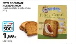 Coop Fette Biscottate Mulino Bianco offerta