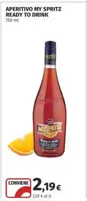 Coop APERITIVO MY SPRITZ READY TO DRINK offerta