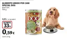 Coop ALIMENTO UMIDO PER CANI SPECIAL DOG offerta