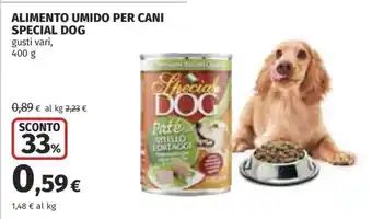 Coop ALIMENTO UMIDO PER CANI SPECIAL DOG offerta