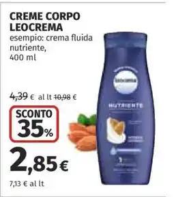 Coop CREME CORPO LEOCREMA offerta