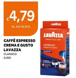 Ekom Caffè Espresso Crema e Gusto Lavazza Classico offerta