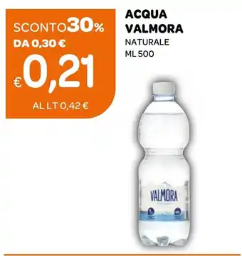 Acqua Valmora Naturale