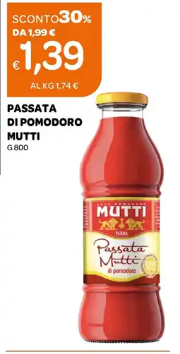 Ekom Passata di pomodoro Mutti offerta